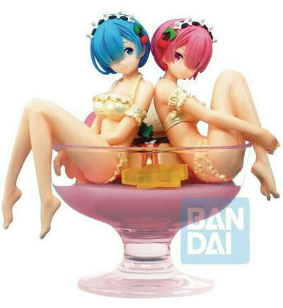 Ichiban Kuji Re:Zero kara Hajimeru Isekai Seikatsu - Amaai Haru ga kita! Dore kara taberu? -: Rem & Ram -Pudding à la Mode- Ver.