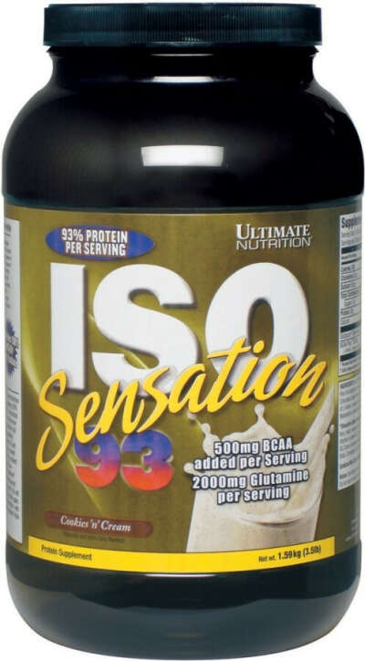 Ultimate Nutrition Iso Sensation 93  910 г