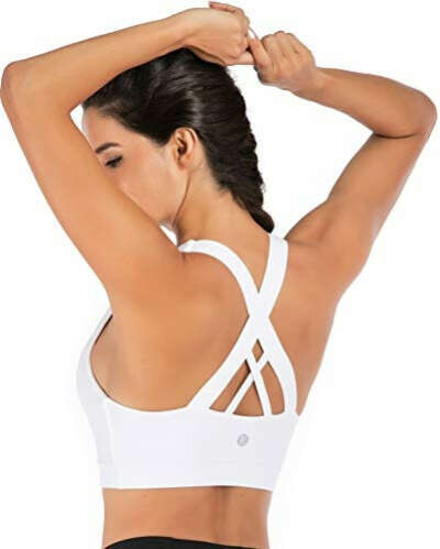 Sports Bra for Women, Criss-Cross Back P- Buy Online in India at Desertcart