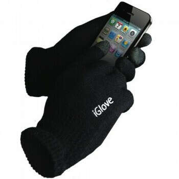 Перчатки для сенсорных устройств iGloves черные