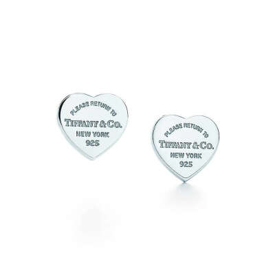 Tiffany® Mini Heart Tag Earrings