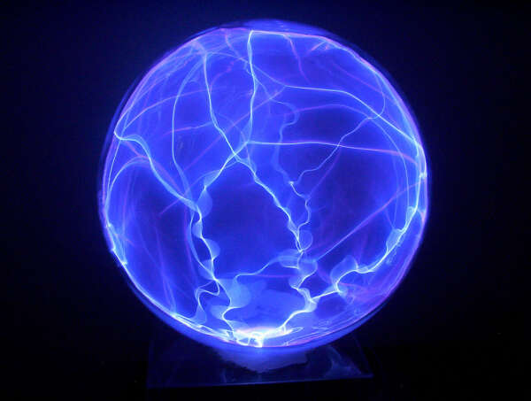 Colored Plasma Magic Ball