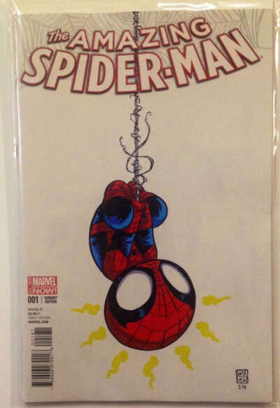 Amazing Spider-man #1 Skottie Young "Baby" Variant All New Marvel Now