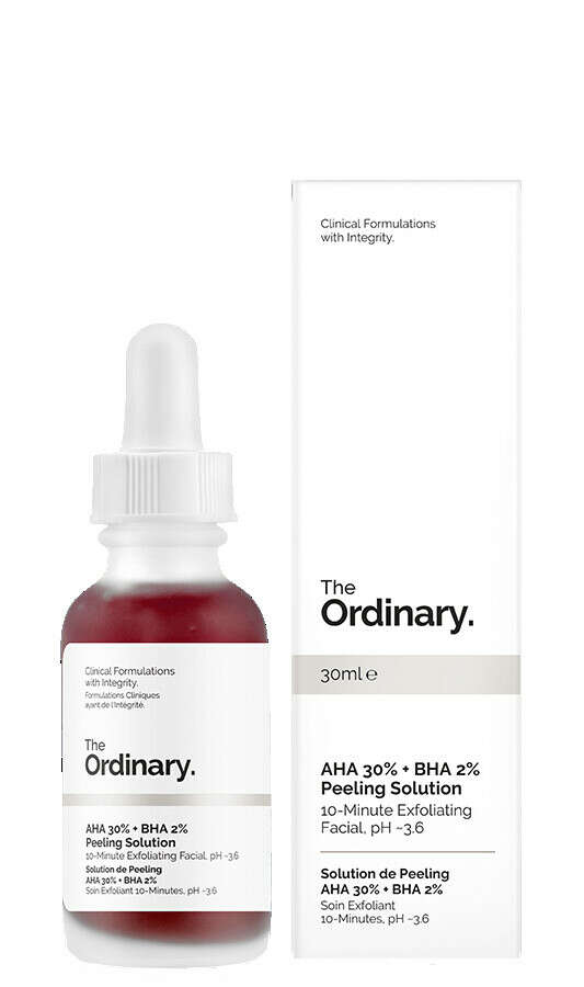 Средство для пилинга The Ordinary AHA 30% + BHA 2% Peeling Solution