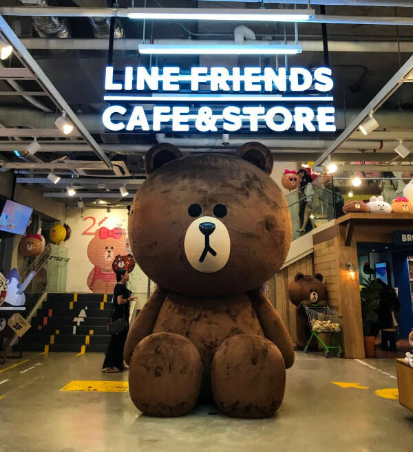 Visit Line Friends Store in Seoul