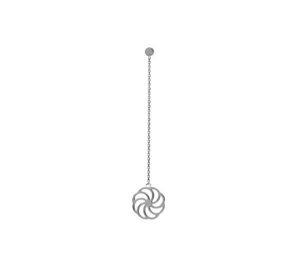 Sun & Eternity Mono-earring - Lusín Jewelry