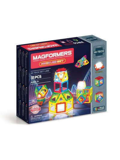 Магнитный конструктор Neon Led Set Magformers 5222806 в интернет-магазине Wildberries.ru