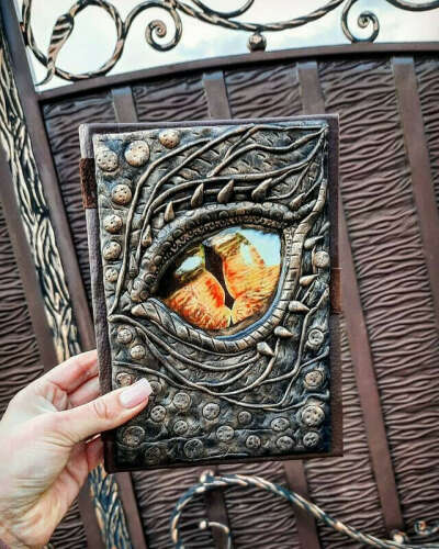 Полимерный блокнот с драконом №912777 - купить в Украине на Crafta.ua
