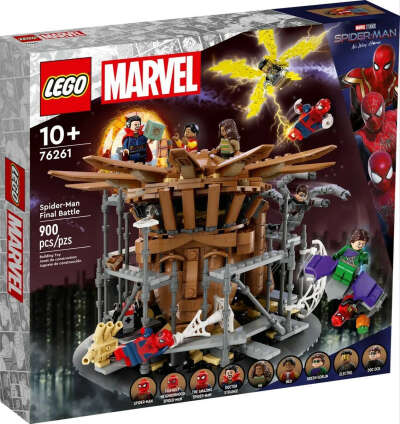 Lego человек паук финальная битва