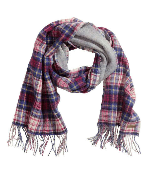 Wool plaid scarf by h&m