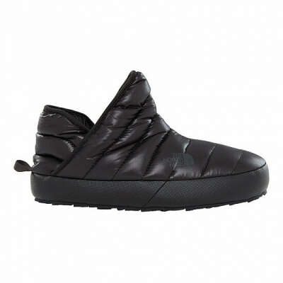 Тапки женские The North Face ThermoBall Traction Bootie Shiny Black/Beluga Grey