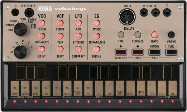 Аналоговый синтезатор Korg Volca Keys