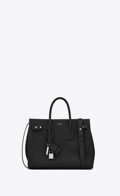 Сумка Yves Saint Laurent small sac de jour souple bag in black