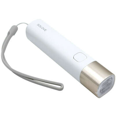 Портативный фонарик SOLOVE X3s Portable Flashlight Mobile Power (White/белый)