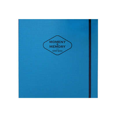 Альбом для скрапбукинга &#039;Moments & Memory&#039;  / Голубой
