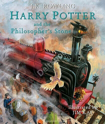 Гарри Поттер на английском с иллюстрациями Джима Кея