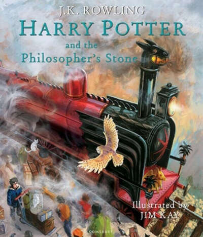 harry potter and the philosopher&#039;s stone: illustrated edition by jim kay (british edition)