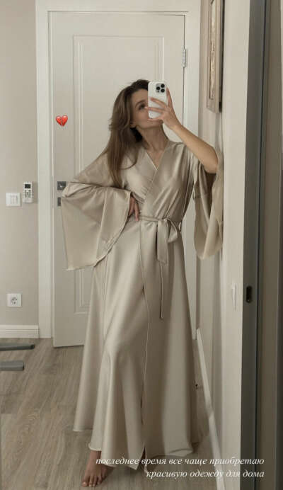 Невероятный домашний халат-кимоно