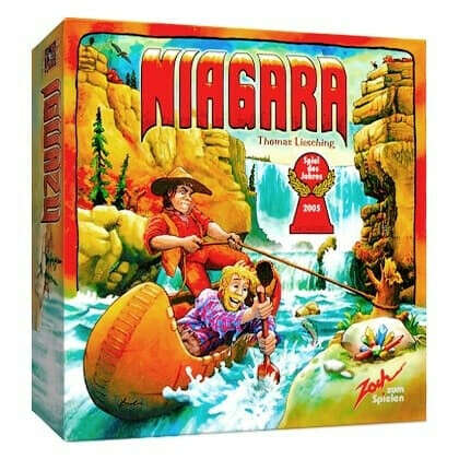 Настольная игра Ниагара/Niagara: водопад геймплея