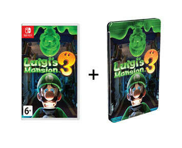 Купить Luigi&#039;s Mansion 3 Day One Edition (Nintendo Switch) в Москве или с доставкой в интернет-магазине Видеоигр Нет