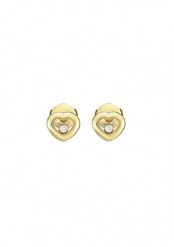 Happy Diamonds Icons Earrings 18-carat Yellow Gold And Diamonds