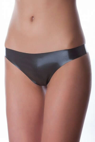 black latex panties