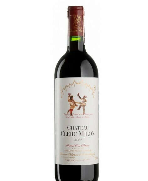 Вино Chateau Clerc Milon 5-em Grand Cru Classe 2000 (Шато Клерк Милон 5-ый Гран Крю Классе 2000) 750 мл