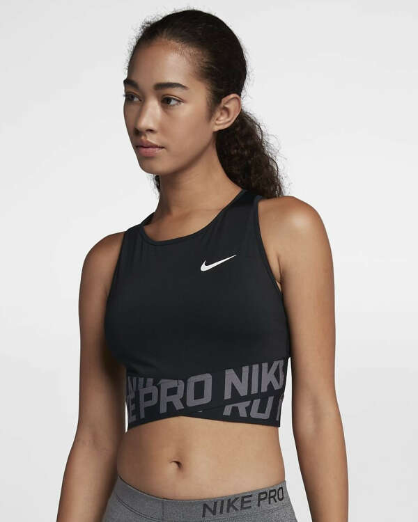 Женская майка для тренинга Nike Pro Cropped
