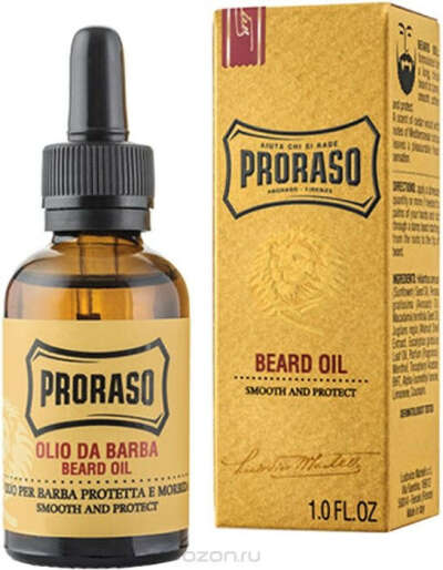 Proraso Масло для бороды "Cypress & Vetyver"