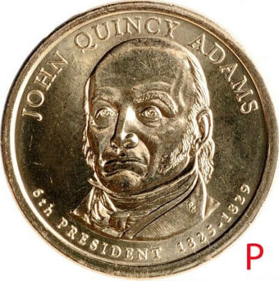 1 доллар 2008 P Джон Куинси Адамс (6-й президент США)                                        Артикул: 924501
