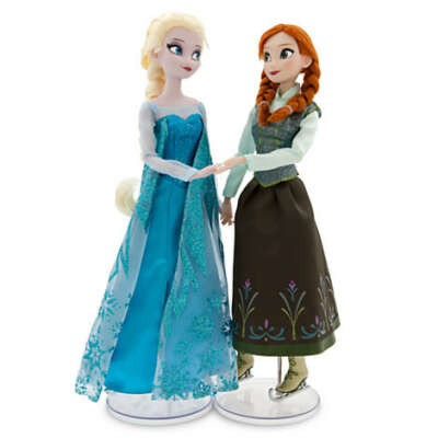 Anna and Elsa Ice Skating Doll Set - Frozen - 12&#039;&#039;