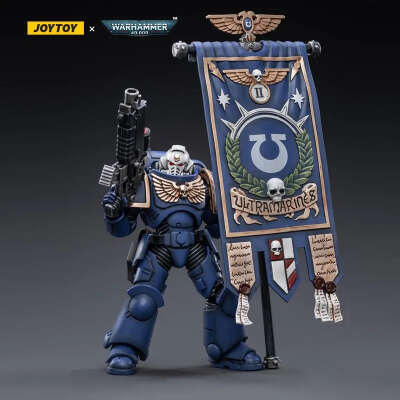 Подвижная фигурка JOYTOY 1/18 Warhammer 40K Ультрамарины Герои Капитула