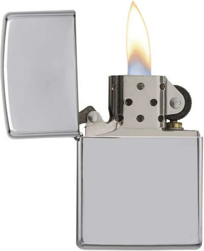 Zippo High Polish Chrome Pocket Lighter