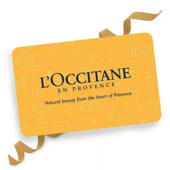 Подарочный сертификат L'Occitane