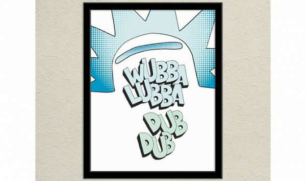 Постер Wubba Lubba Dub Dub