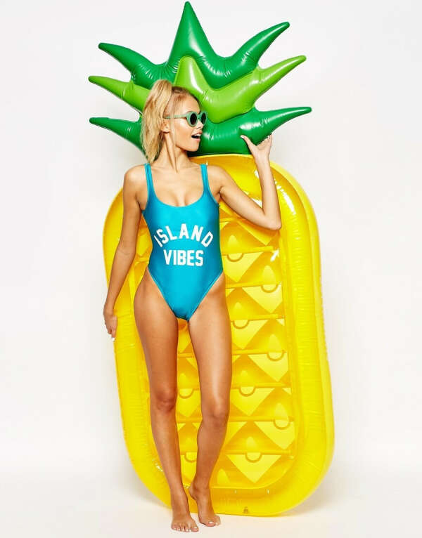 Sunnylife Inflatable Pineapple at asos.com