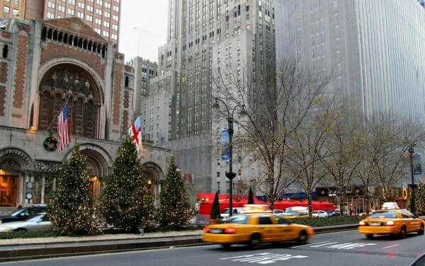 побывать в Нью-Йорке под Рождество