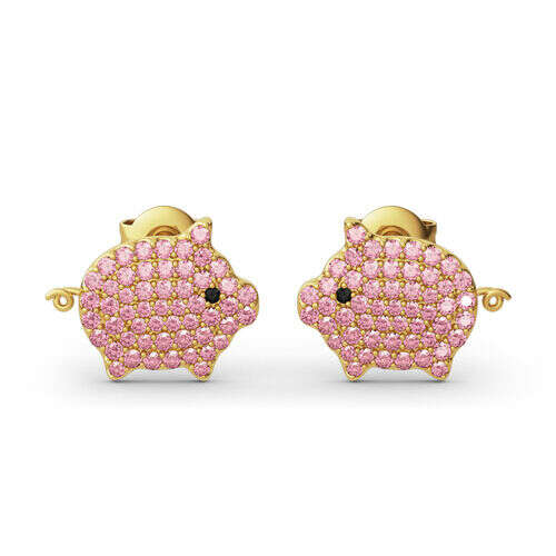 Jeulia Pig earrings