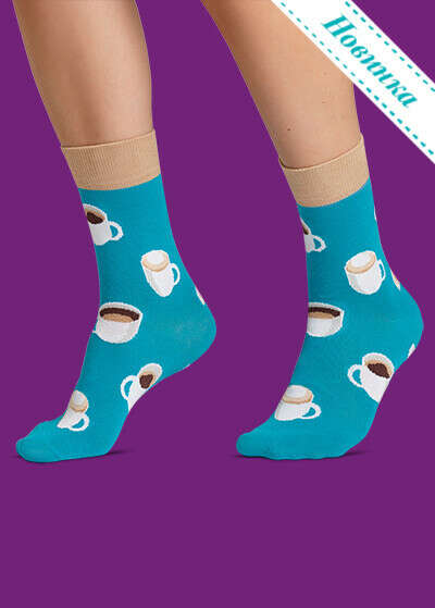 цветные носки (двойной эспрессо) Funny Socks