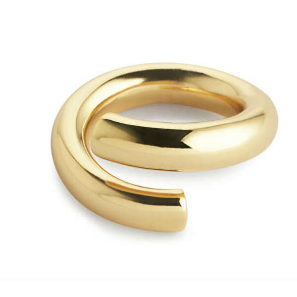 Gold-Plated Open Ring
