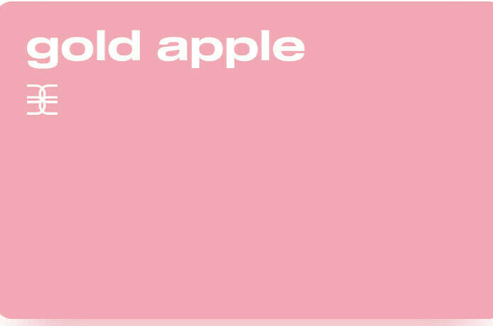 Сертификат золотое яблоко розовый