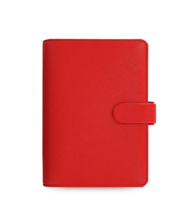 Filofax Personal Saffiano Organizer (personal poppi red)