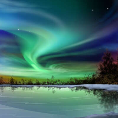 See polar lights