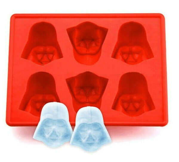New Creative Silicone Star Wars Darth Vader Ice Cube Tray Mold Cookies Chocolate Soap Baking Kitchen Tool-in Ice Cream Makers from Home & Garden on Aliexpress.com | Alibaba Group