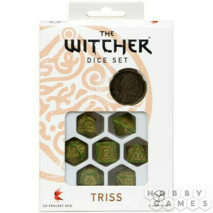 Набор кубиков The Witcher Dice Set: Triss – The Fourteenth of the Hill, 7 шт.