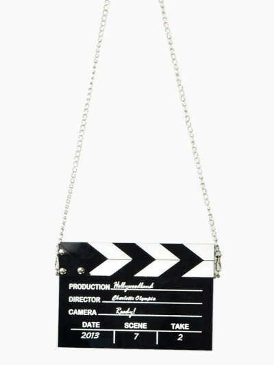 Clapper Board Plastic Bag - Choies.com