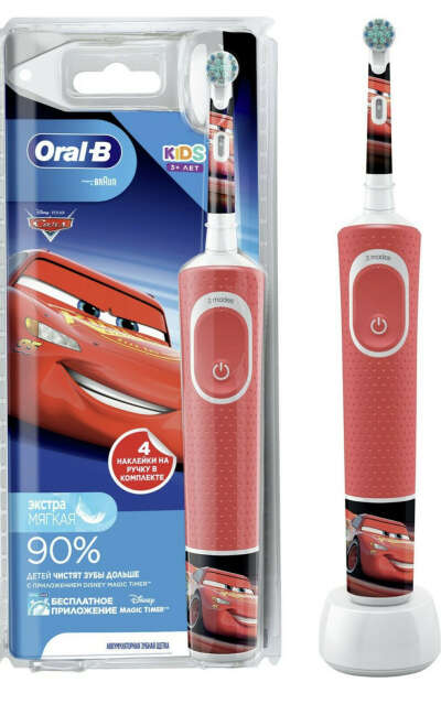 Электрическая зубная щетка Oral B, Тачки