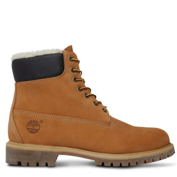 Ботинки 6 Inch Faux Shearling Premium Boot мужские (цвет Желтый) - 0 руб купить в интернет-магазине Timberland