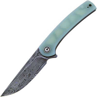 Складной нож CIVIVI Mini Asticus сталь Damascus, рукоять Natural G10