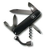 Нож Victorinox Spartan PS, 91 мм, 13 функций, чёрный, с темляком